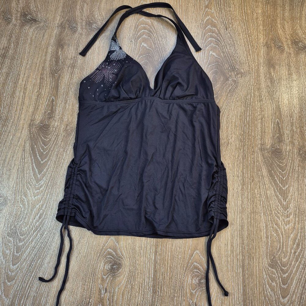 2/$20 Lole Swim Top Halter Large Stretch Beach Lounge Surf Vacation Resortwear